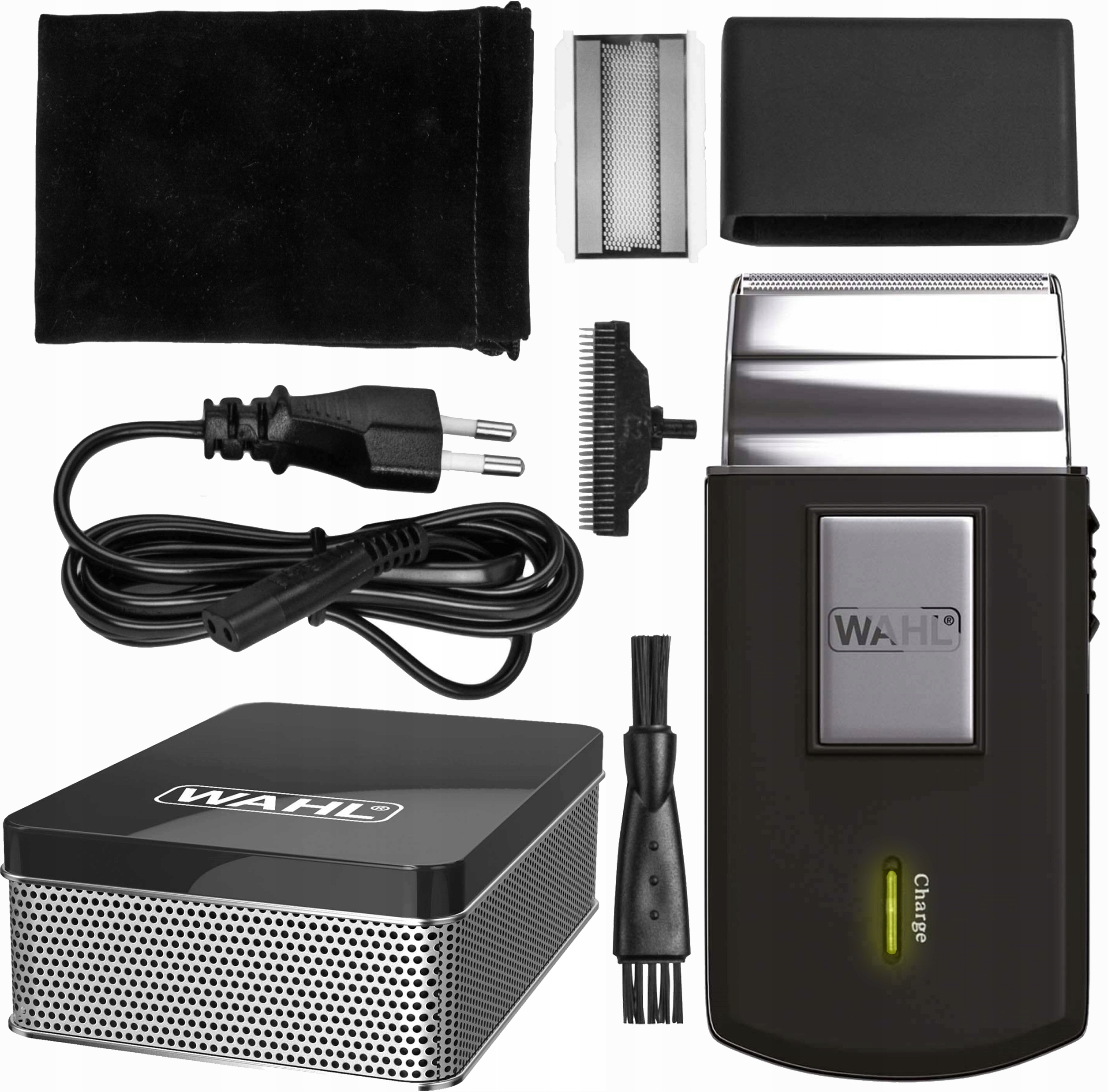 Cestovný holiaci strojček Wahl 3615 + napájací kábel číslo osem ID 2848234 1,5 m